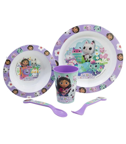 Gabby's Dollhouse dining set 5 piece girls