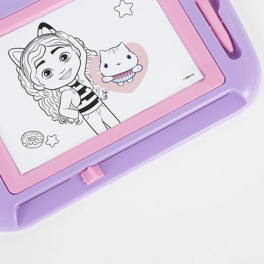 Gabby's Poppenhuis Magnetisch Tekenbord voor Kinderen - Inclusief Pen en Stempels - Officieel Gelicenseerd