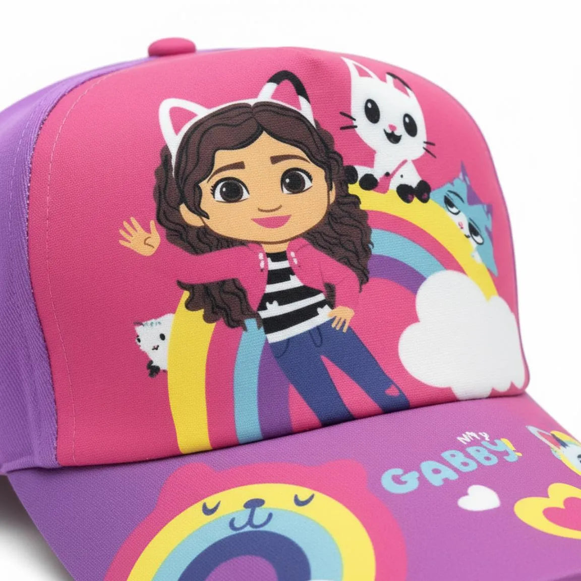 Gabby's Poppenhuis Pet met Zonnebril voor Meisjes – Roze/Paars – Officieel Gelicenseerd
