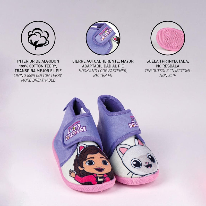 Gabby's Dollhouse Slippers - Velcro Closure