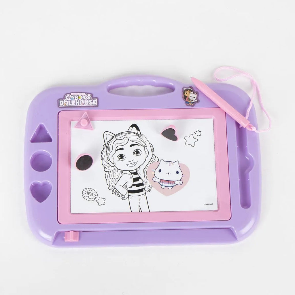 Gabby's Poppenhuis Magnetisch Tekenbord voor Kinderen - Inclusief Pen en Stempels - Officieel Gelicenseerd
