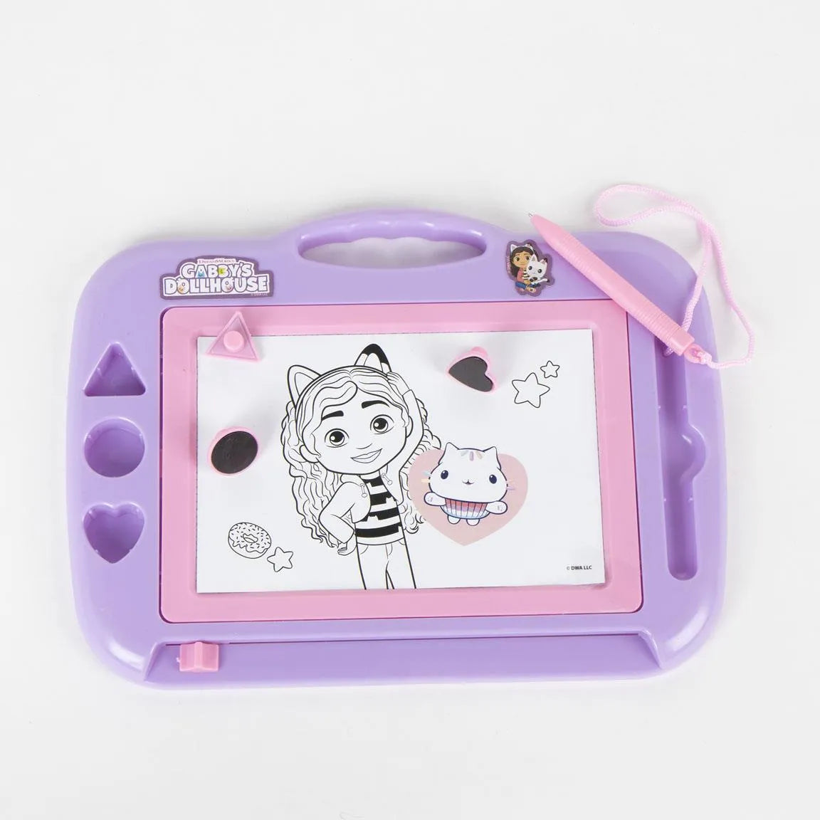Gabby's Poppenhuis Magnetisch Tekenbord voor Kinderen - Inclusief Pen en Stempels - Officieel Gelicenseerd