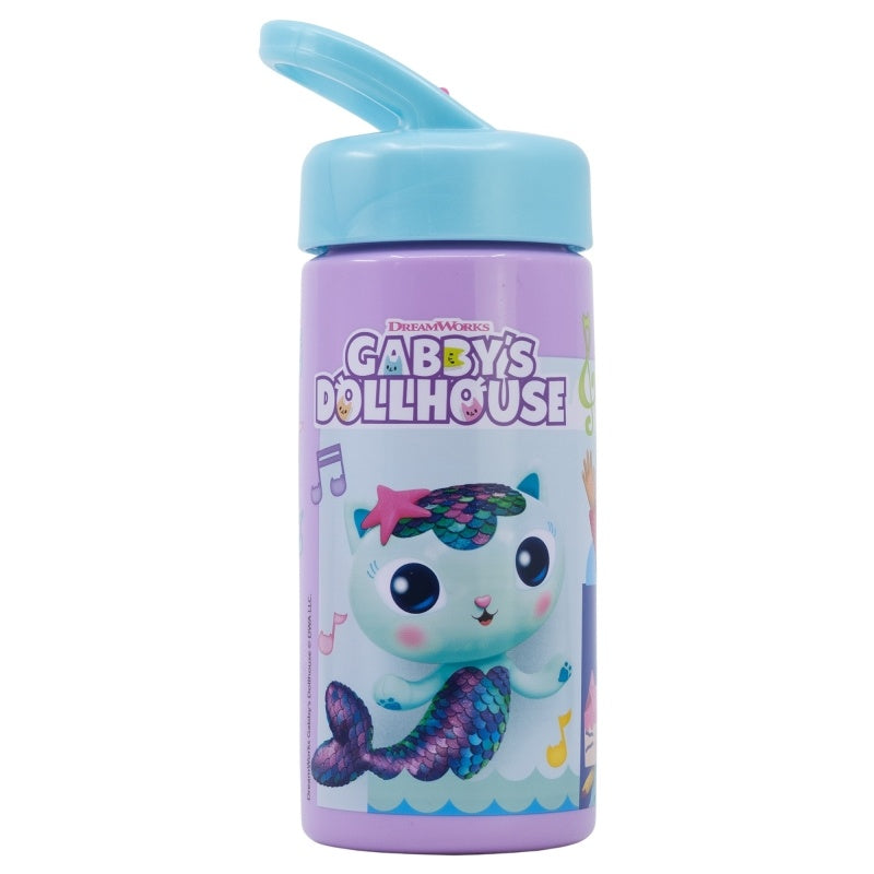 Gabby’s Poppenhuis Drinkbeker MerCat – Lekvrije Kinderen Drinkfles 410ml