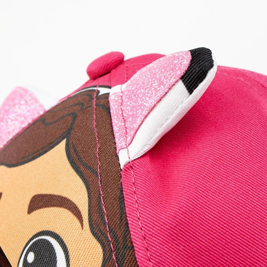 Gabby's Poppenhuis Pet Meisjes – Roze Cap met Oortjes – Zomer Pet – Verstelbaar – Officieel Gelicenseerd