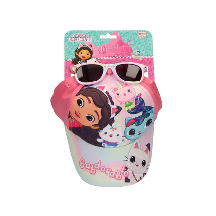 Gabby's Dollhouse Pet en Zonnebril Set – Kinder Pet Meisjes – Roze – Verstelbaar – UV Bescherming