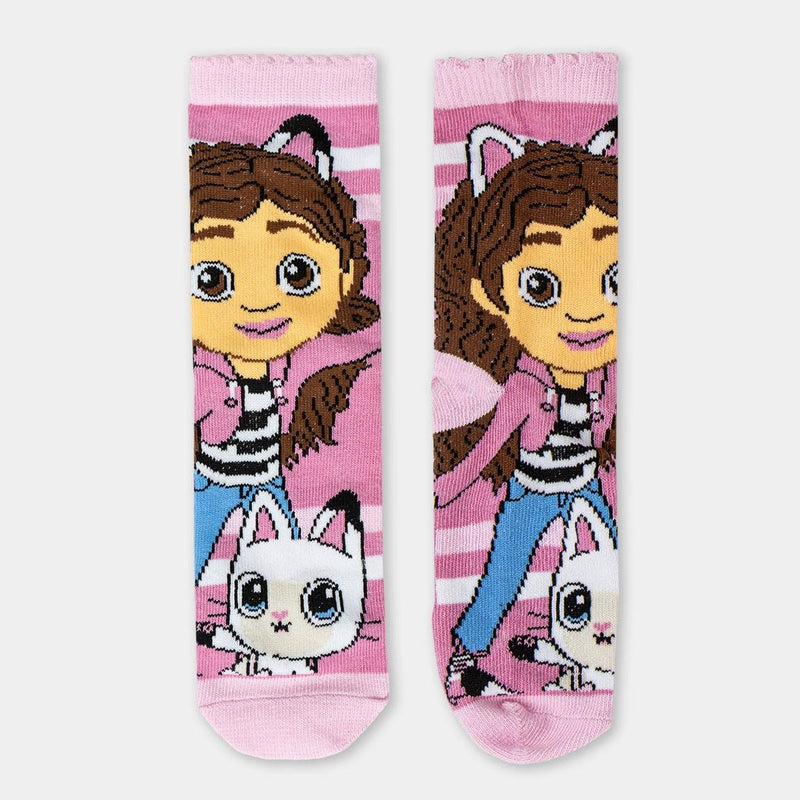 Gabby's Dollhouse Socks in Money Box - 4 Pairs of Socks Girls
