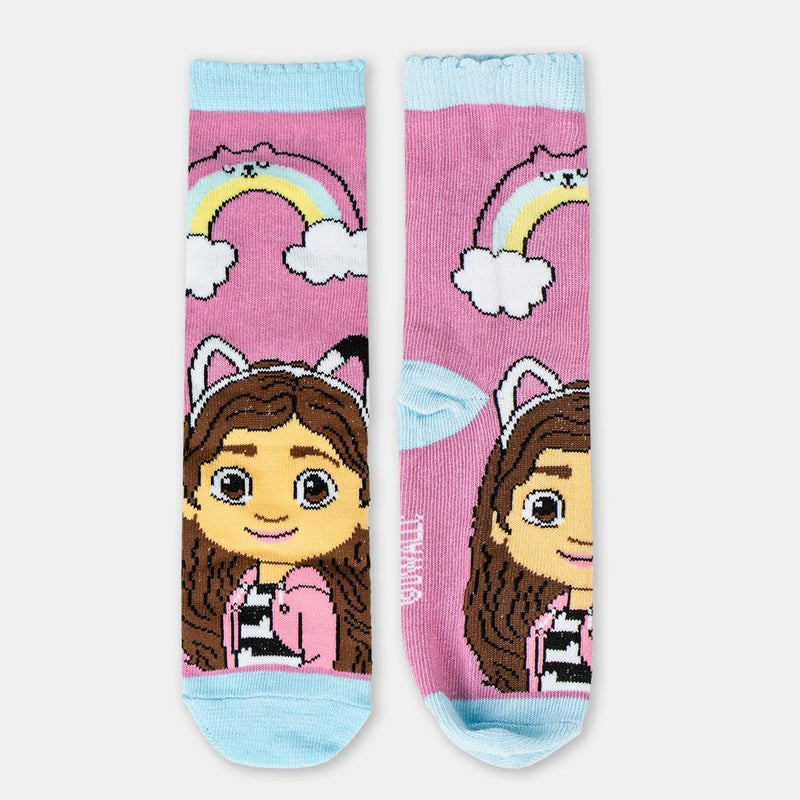Gabby's Dollhouse Socks in Money Box - 4 Pairs of Socks Girls
