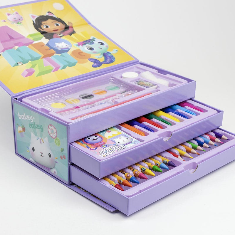 Gabby's Poppenhuis Tekenset Tekenen Tekendoos - 44 Pieces