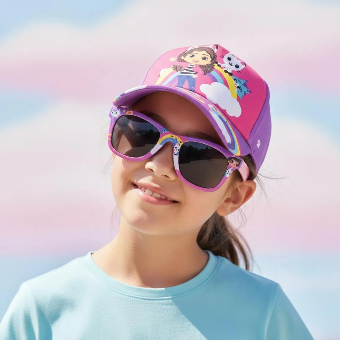 Gabby's Dollhouse Cap with Sunglasses for Girls