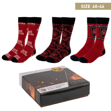 Game of Thrones Sokken Giftbox - 3 Paar