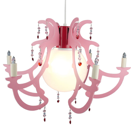 Niermann Stand By - Kroonluchter Rosata - Roze - 55cm
