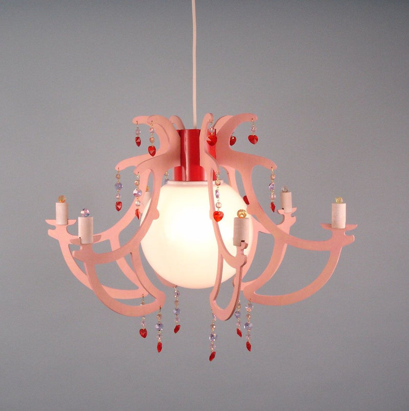 Niermann Stand By - Chandelier Rosata - Pink - 55cm