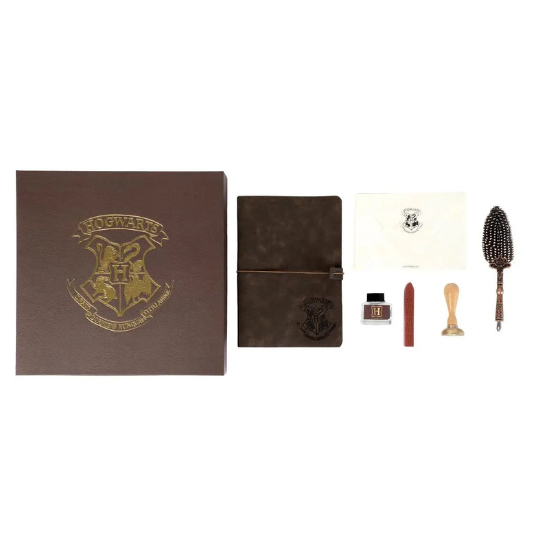 Harry Potter Hogwarts Kalligrafie Schrijfset - Veerpen, Inkt & Zegelwas