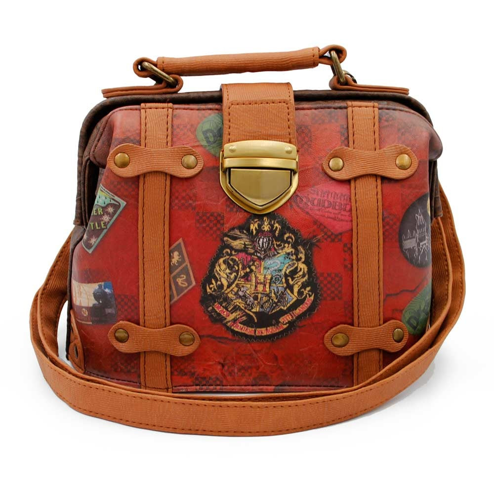 Warner Bros - Harry Potter - Handtas - Railway - Bruin - Lengte 20cm