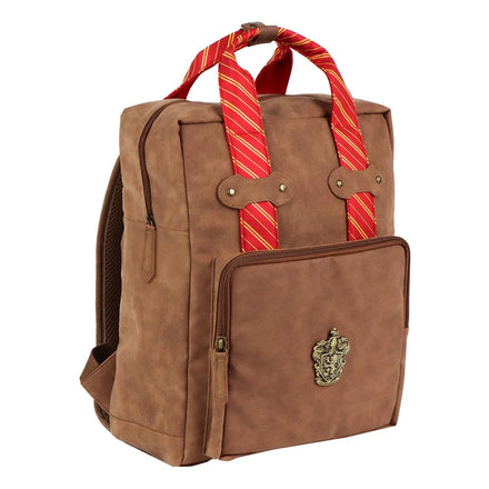 Harry Potter Gryffindor Rugzak Bruin Rood - 40 x 30 x 12 cm