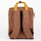 Harry Potter Hufflepuff Rucksack Braun Gelb