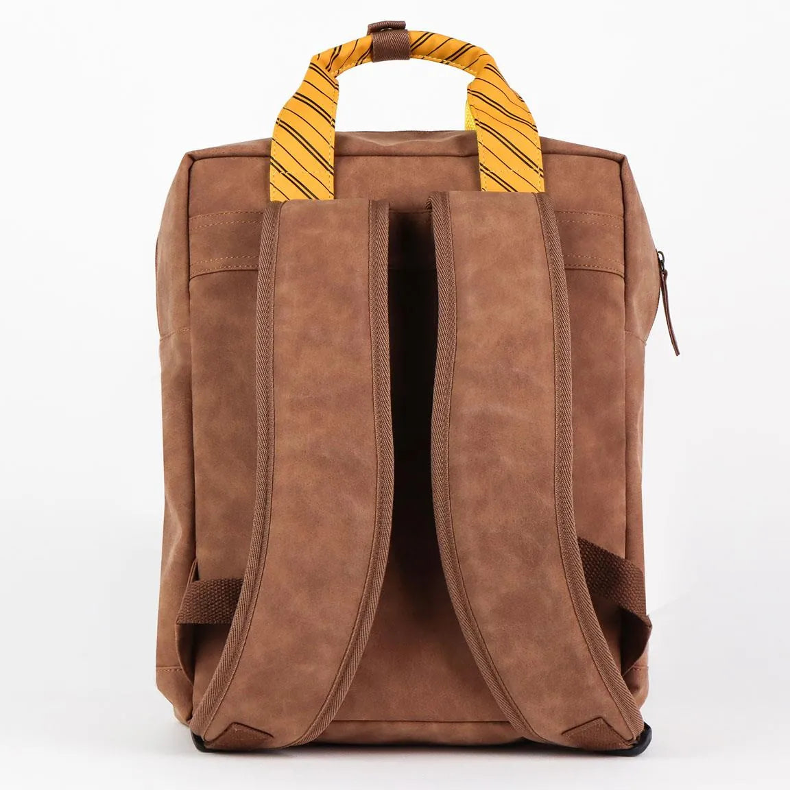 Harry Potter Hufflepuff Rucksack Braun Gelb