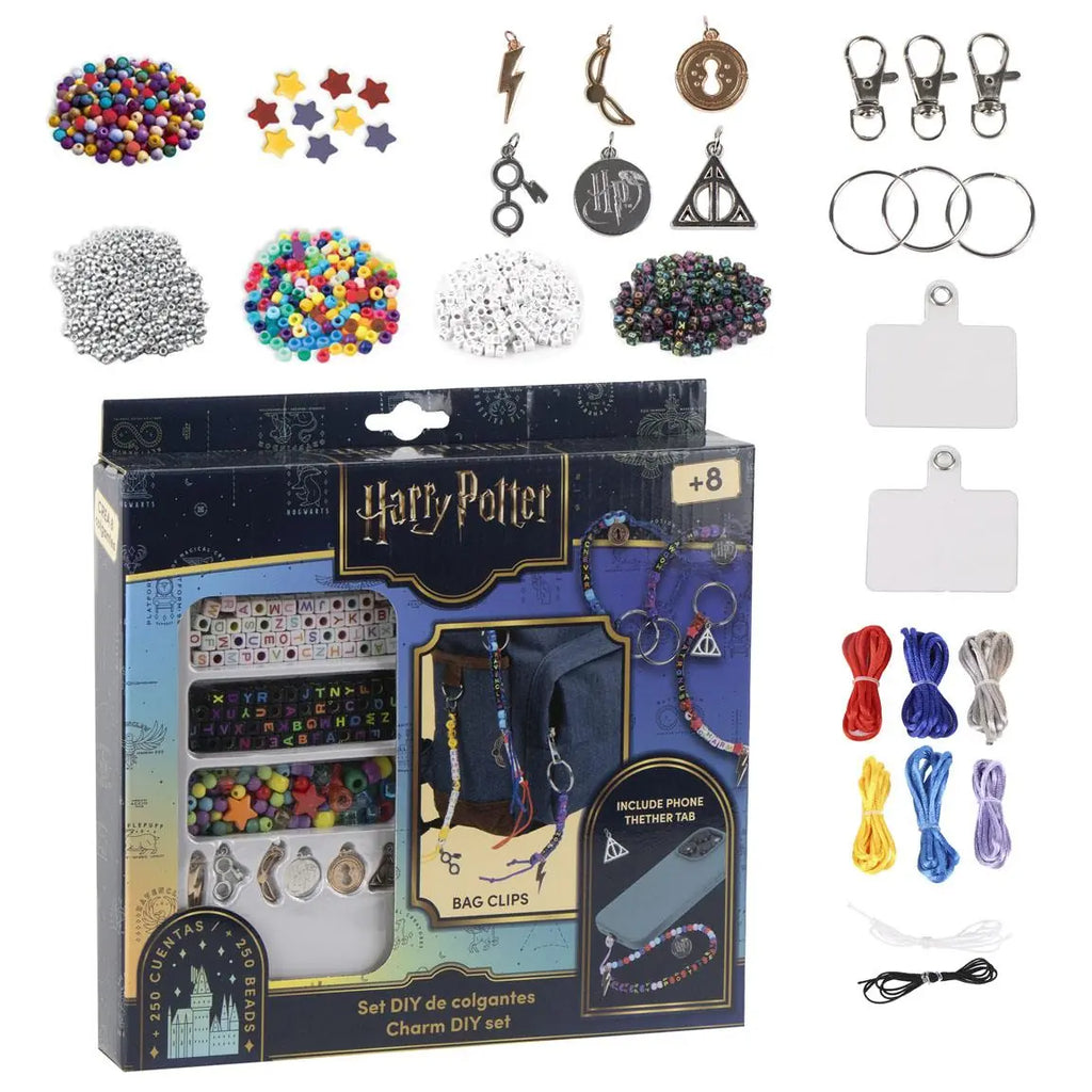 Harry Potter Knutselset Kinderen – DIY Kralen, Sleutelhangers en Armbandjes Maken Set Jongens en Meisjes