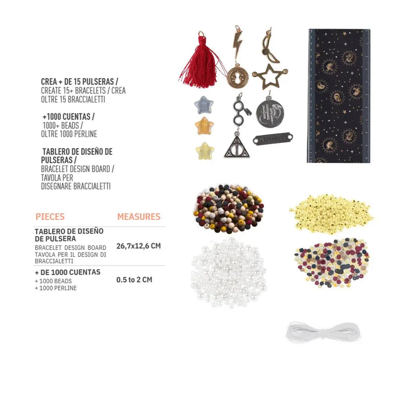 Harry Potter Armbandjes Maken Set Kinderen – DIY Kralen Set – 1000+ Kralen – Knutselen Jongens en Meisjes
