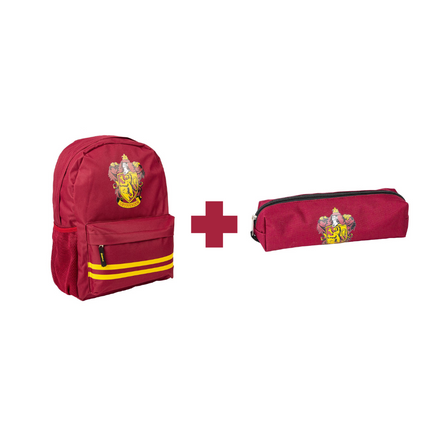 Harry Potter Rucksack + Tasche Gryffindor - Höhe 41cm