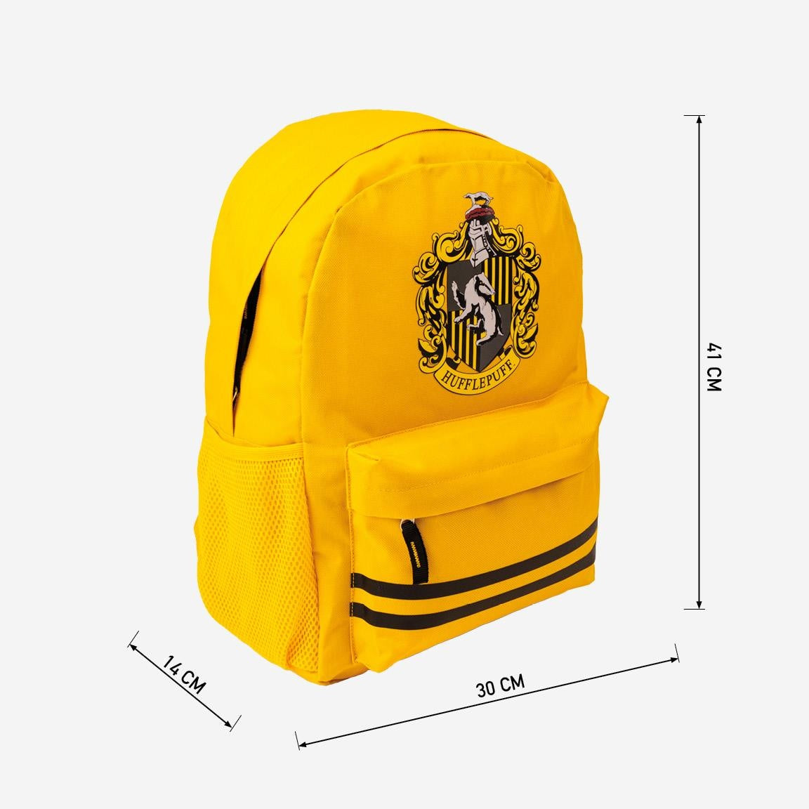 Harry Potter Rugzak + Etui Hufflepuff - Hoogte 41cm