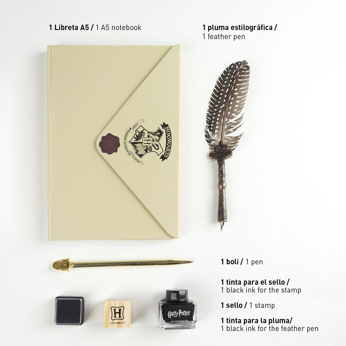 Warner Bros Harry Potter - Schreibset Hogwarts