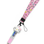 Hello Kitty & Friends Schrijfwarenset - 4-Kleurenpen, Etui en Keycord
