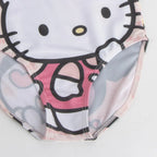 Hello Kitty Badpak Meisjes - Sanrio Badpak met Glitters - Officiële Merchandise