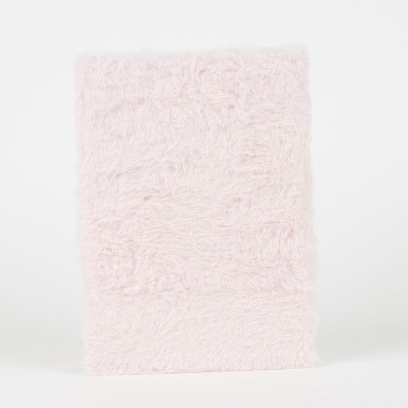 Hello Kitty Fluffy Notebook – Roze Pluche Notitieboek – Schattig Dagboek met Hartmotief