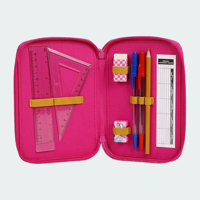 Hello Kitty and Friends Gevulde Etui 3 Vaks – 46 Delig – Officieel Gelicenseerd
