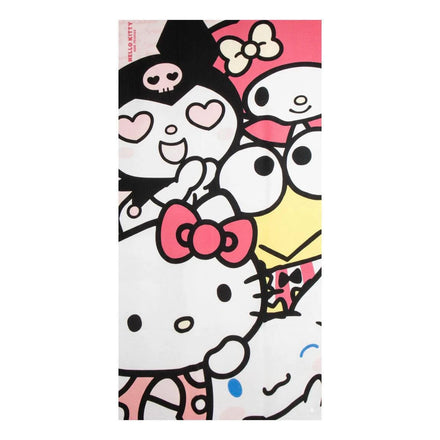 Hello Kitty Strandhanddoek – Polyester – 70x140 cm – Sneldrogend – Lichtgewicht