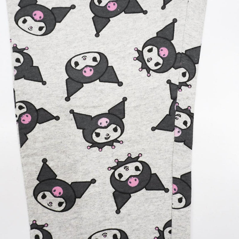 Hello Kitty Kuromi Pyjama voor Meisjes – Zwart en Grijs – Officieel Gelicenseerd