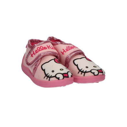 Hello Kitty Sloffen Meisjes – Roze Pantoffels met Klittenbandsluiting – Comfort & Stijl