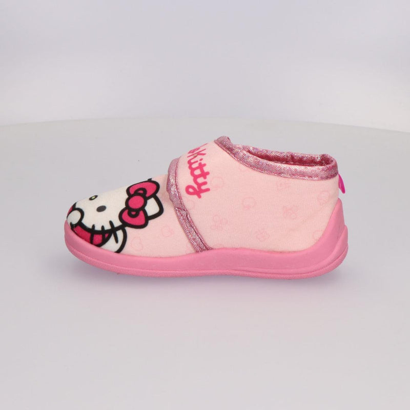 Hello Kitty Sloffen Meisjes – Roze Pantoffels met Klittenbandsluiting – Comfort & Stijl