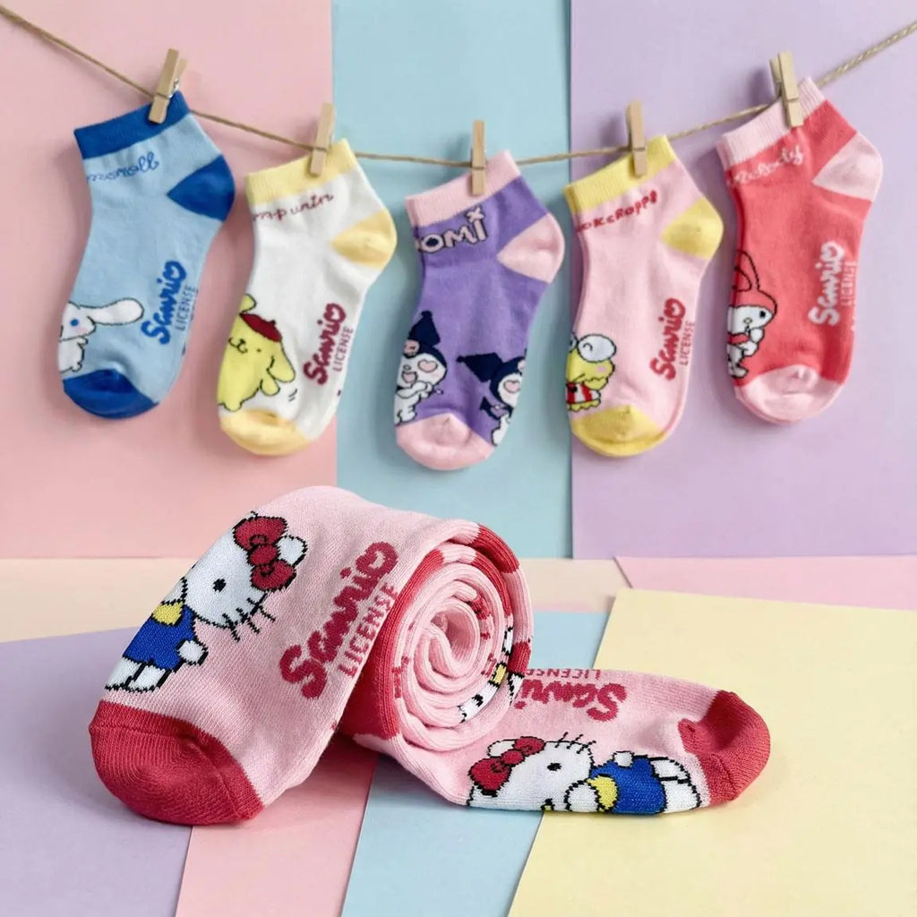 Hello Kitty Socks 7 Pack – Kids Socks