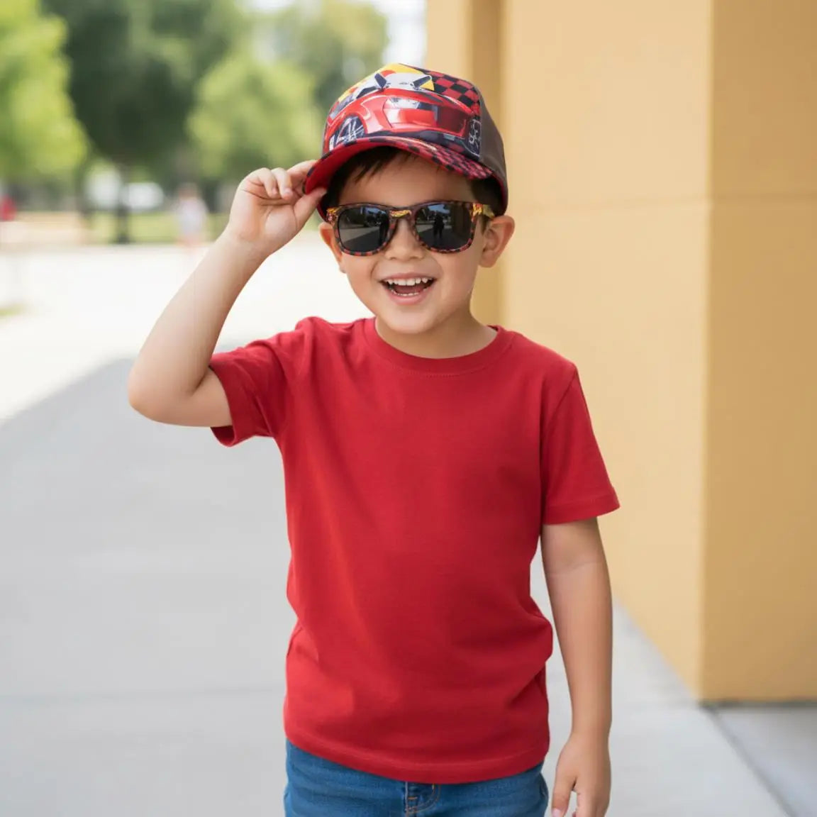 Hot Wheels Cap and Sunglasses Set