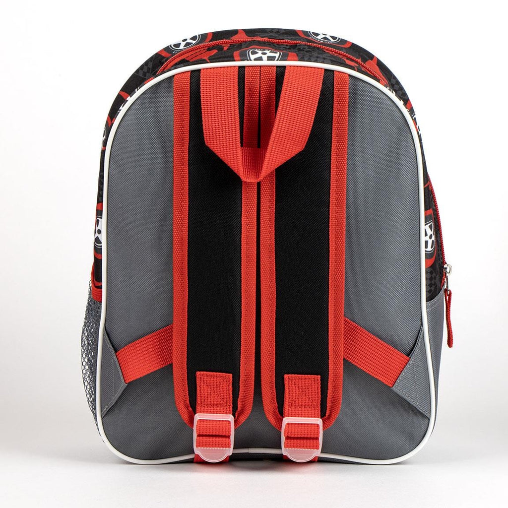 Hot Wheels Kinderrucksack – 3D-Schultasche – Rennwagen-Design – Cooler Rucksack für Jungen & Mädchen