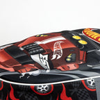 Hot Wheels Kinderrucksack – 3D-Schultasche – Rennwagen-Design – Cooler Rucksack für Jungen & Mädchen
