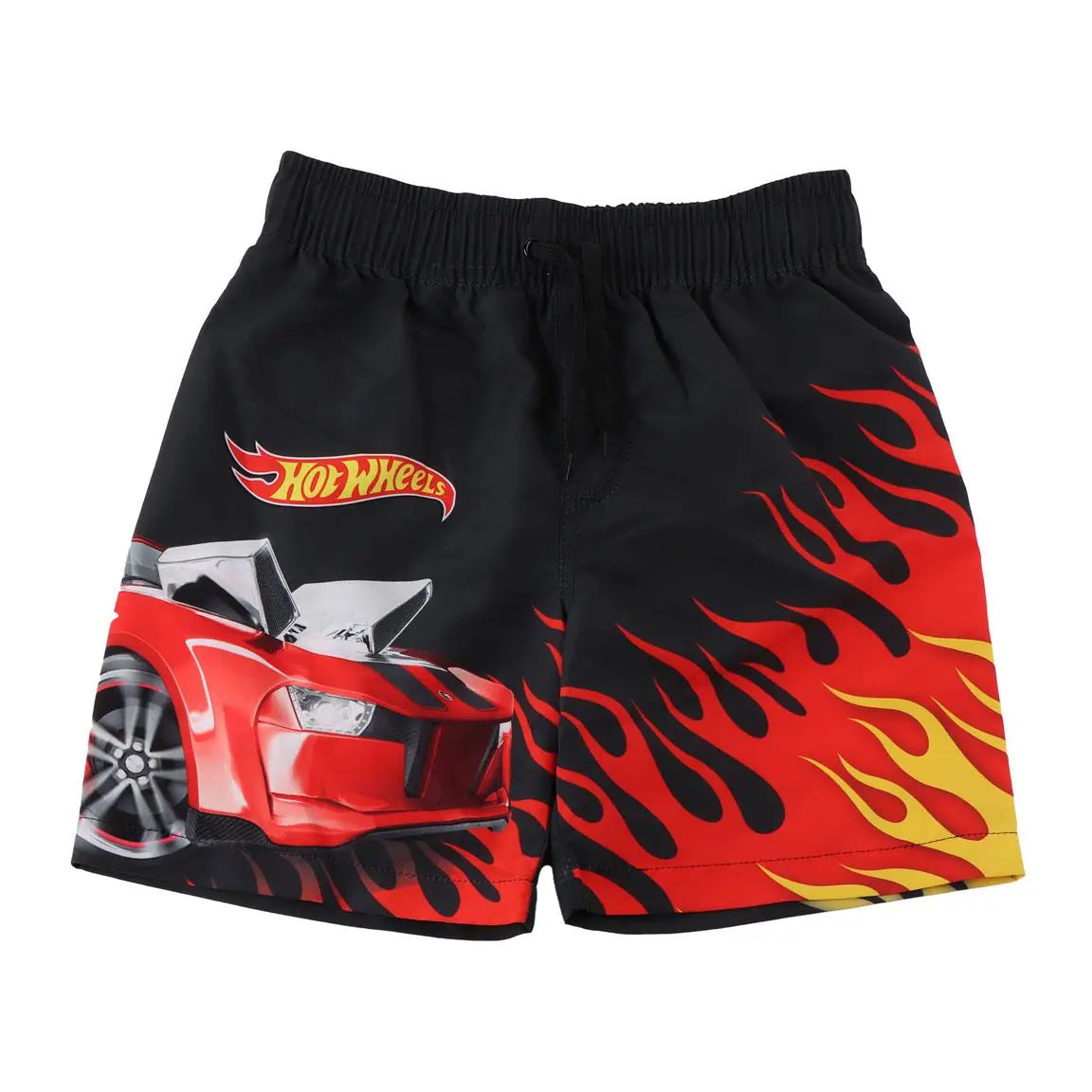 Hot Wheels Zwembroek Jongens – Kinder Zwemshort met Elastische Band – Sneldrogende Zwembroek