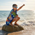 Avengers Strandtuch mit Schwimmbrille