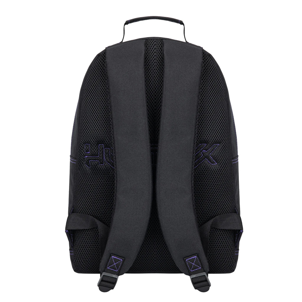 Kpop Demon Hunters Rugzak 43 cm Jongens en Meisjes – Zwart – Schooltas met Voorvak