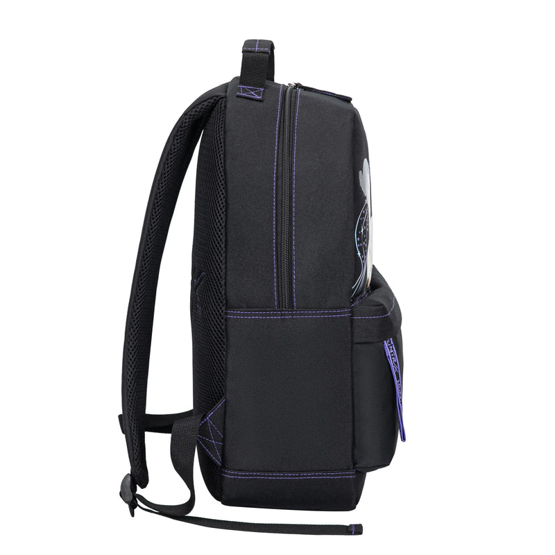 Kpop Demon Hunters Rugzak 43 cm Jongens en Meisjes – Zwart – Schooltas met Voorvak