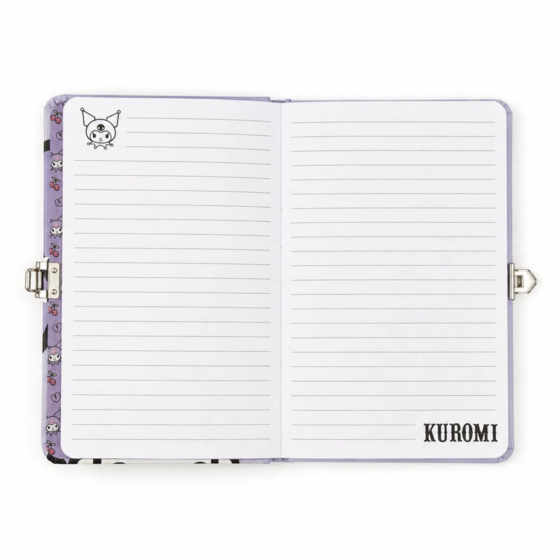 Hello Kitty Kuromi Dagboek Schrijfset met Slot en Pen