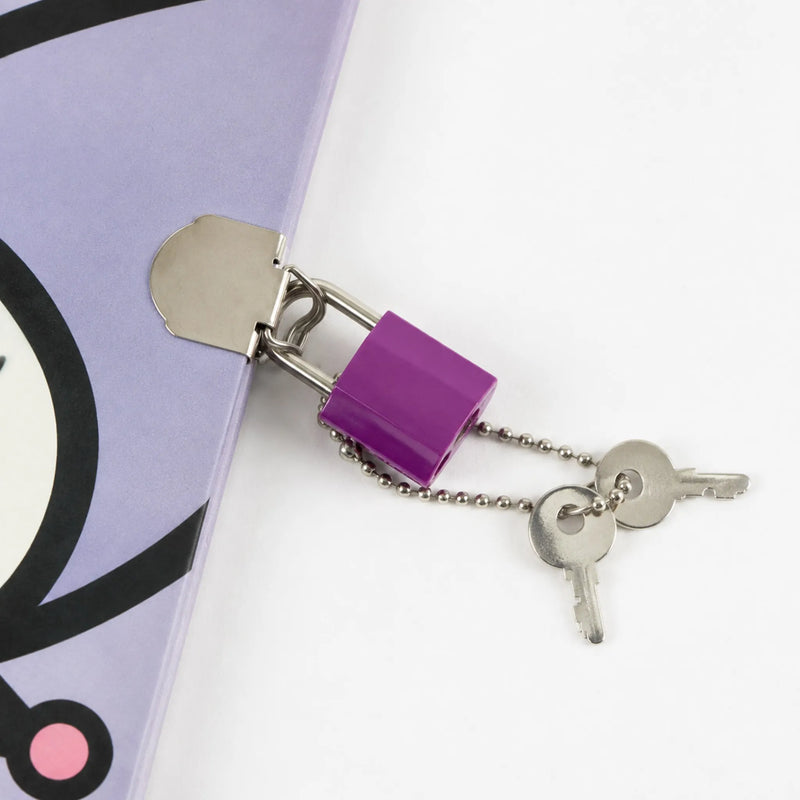Hello Kitty Kuromi Dagboek Schrijfset met Slot en Pen