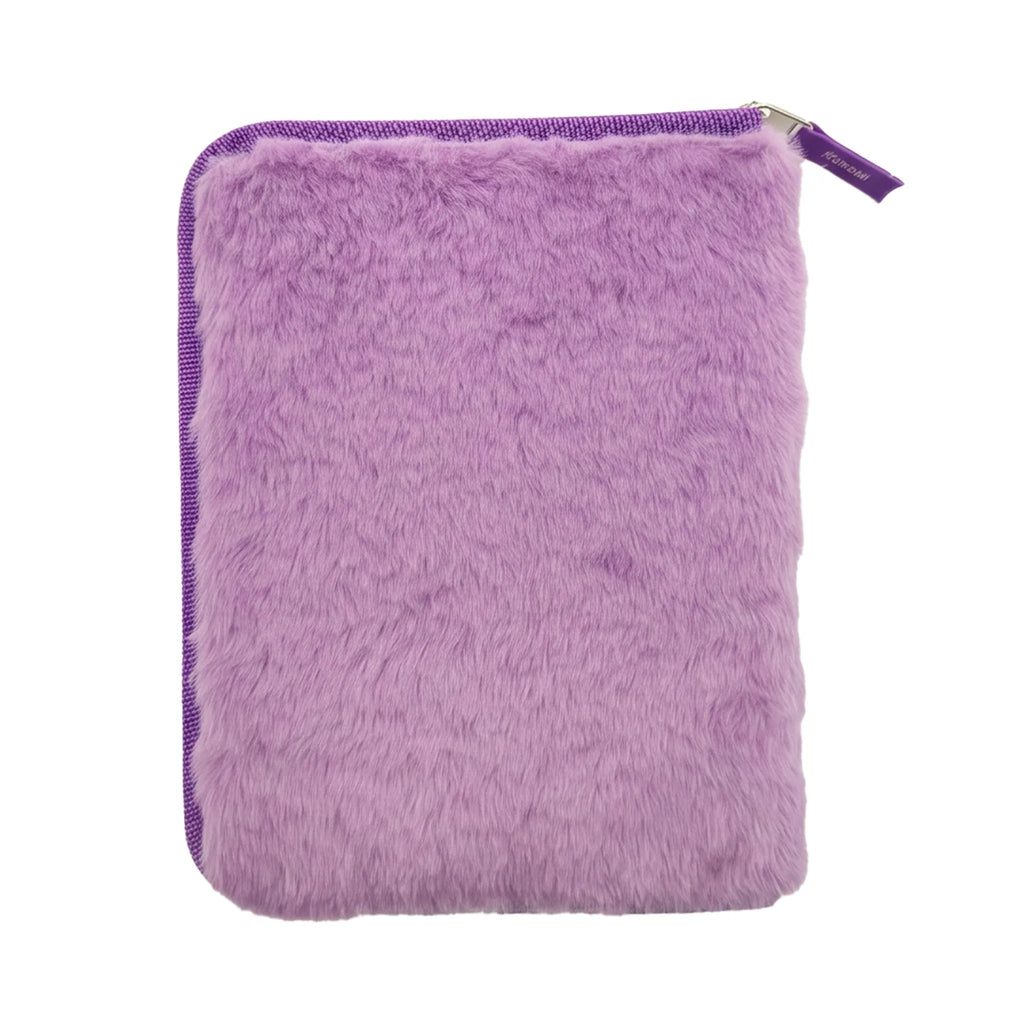 Hello Kitty Kuromi Etui Gevuld – Fluffy Pennenzak – 2 Vaks Etui – Schrijfset met Stiften, Kleurpotloden, Pen, Liniaal en Gum – Officiële Sanrio Merchandise