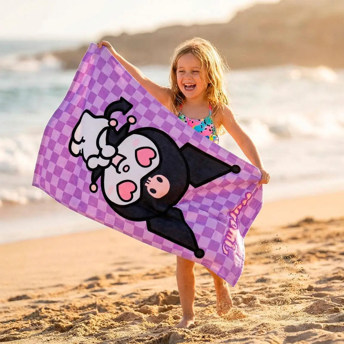 Kuromi Strandtuch Mädchen