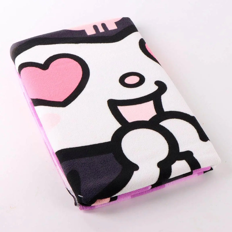 Kuromi Beach Towel Girls