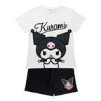 Hello Kitty Kuromi Kledingset – Zomer Set Meisjes – T-shirt en Korte Broek – Officieel Gelicenseerd