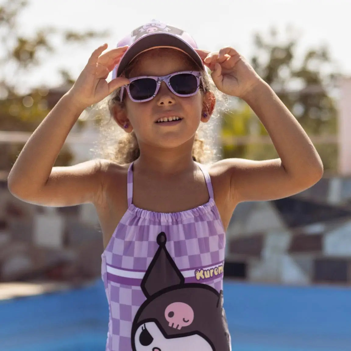 Kuromi Cap and Sunglasses