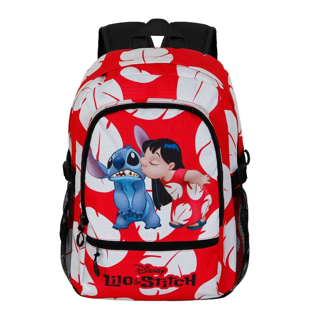 Disney Lilo und Stitch Rucksack 3 Fächer Premium Qualität - Höhe 44cm